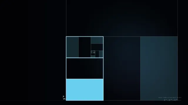 Nested positional-value rectangles with one contribution highlighted